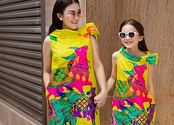 NTK Vũ Ngọc và Son gợi ý loạt đồ đôi cho mẹ và bé dịp Tết
