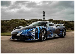 Siêu xe điện Pininfarina Battista chạy thử trước khi được sản xuất