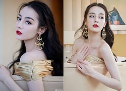 Trang phục tôn lợi thế vòng eo của Địch Lệ Nhiệt Ba