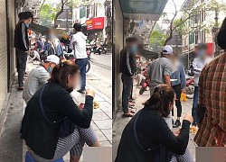 Xôn xao clip người đàn ông ngồi ăn trước cửa hàng của một nhóm thanh niên, khi được yêu cầu rời đi thì lại lớn tiếng đầy phẫn nộ!?