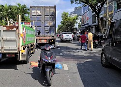 Đi mua sắm Tết, nam thanh niên bị container tông chết thảm