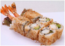 Hướng dẫn cách làm sushi tôm chiên giòn Nhật Bản ăn là ghiền