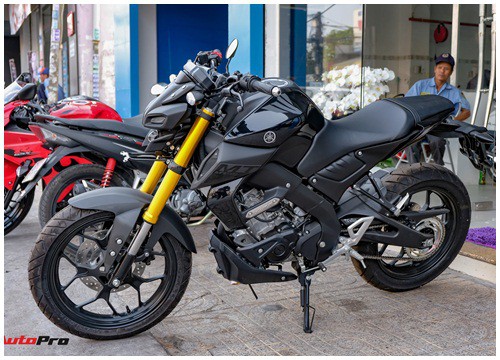 Mô tô đường phố Yamaha MT-15 phiên bản mới ra mắt, giá không đổi