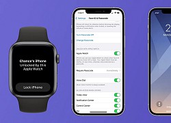 Người dùng iPhone có thể mở khóa bằng Apple Watch