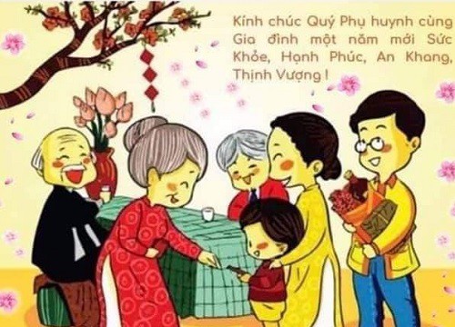 Những bài tập Tết 'kỳ lạ' khiến học sinh thích thú