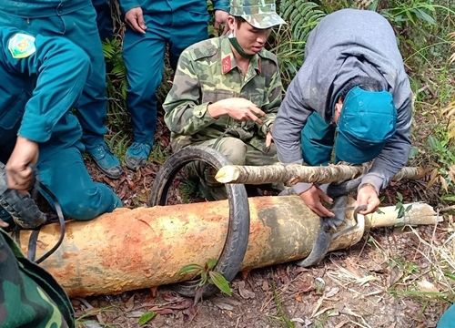 Quảng Nam: Hủy nổ quả bom nặng 230kg còn sót lại sau chiến tranh