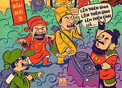 Táo rap đã lên tới thiên đình