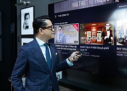 TV Samsung: Tuyệt tác nghe nhìn trong cơ ngơi sang trọng của nhà thiết kế Thái Công