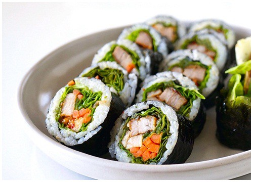 Công thức chế biến món sushi Hàn Quốc ngon tuyệt hảo ngay tại nhà