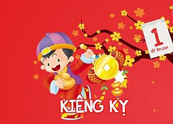 Những điều cần tránh trong ngày mùng 1 Tết để tránh vận đen ùa về