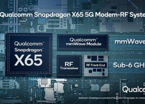 Qualcomm công bố modem X65 5G thế hệ mới, hứa hẹn tốc độ đến 10Gbps