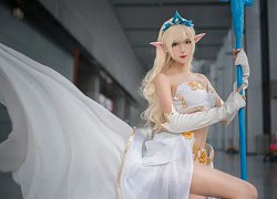 Thở dốc với màn cosplay Janna đẹp lung linh của mỹ nhân xứ Trung, không cần tạo lốc cũng thổi bay mọi trái tim game thủ