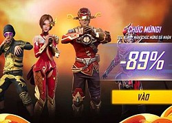 Free Fire: Game thủ cực hời với nhiều khuyến mãi khủng từ Garena, chỉ tốn 1 bao lì xì đã có thể sở hữu nhiều vật phẩm xịn