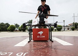 Giao hàng bằng drone tăng nhờ dịch Covid-19