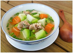 Canh sườn xu hào đơn giản, không thể thiếu trên mâm cỗ ngày Tết