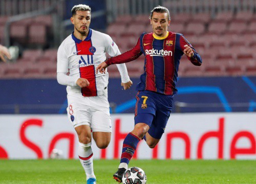 Barca thua ngược PSG 1-4 tại Camp Nou