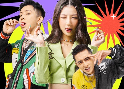 Ca khúc kết hợp Ricky Star, Lăng LD bất ngờ dẫn đầu BXH, Amee khoe ngay vũ điệu tình bạn đang gây sốt