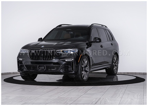 Chi tiết BMW X7 được bọc thép đầu tiên trên thế giới