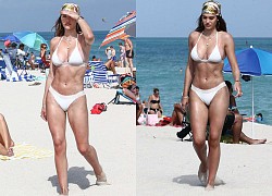 Cô gái 19 tuổi Amelia Hamlin gợi cảm đầy sức sống với bikini ở biển