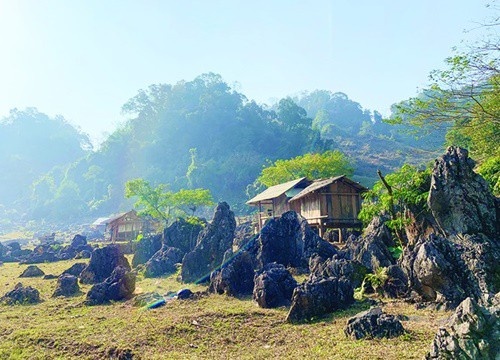 Làng nguyên thủy giữa cao nguyên Mộc Châu