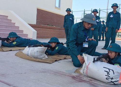 Lực lượng vũ trang TP Thanh Hóa nâng cao chất lượng huấn luyện sẵn sàng chiến đấu