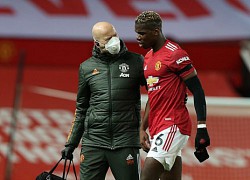 Man Utd chịu tổn thất lớn, Pogba vắng mặt ở hai trận đại chiến