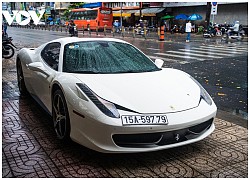 Ngắm siêu xe "hàng hiếm" Ferrari 458 Spider tại Việt Nam