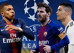 Ở cùng độ tuổi, Kylian Mbappe vượt xa Ronaldo và Messi tại Champions League