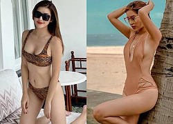 Trầm trồ loạt ảnh khoe body không chút mỡ thừa, đẹp quyến rũ của Á hậu Huyền My sau 5 ngày ăn Tết