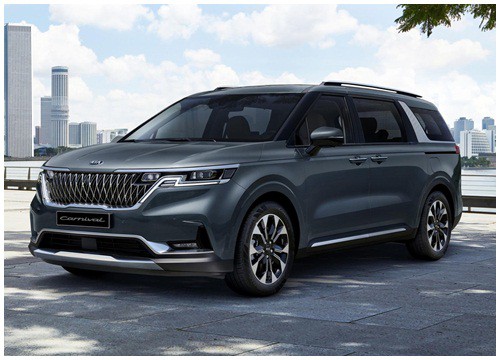 Lộ diện thiết kế của Kia Carnival 2022