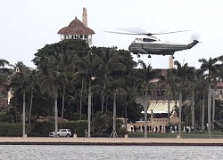 Bãi đáp trực thăng ở Mar-a-Lago bị tháo dỡ