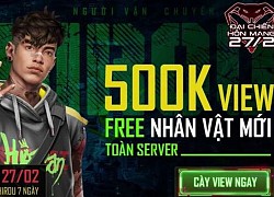 Free Fire: Game thủ sẽ nhận nhân vật "shipper" mới nhất miễn phí toàn server khi đáp ứng yêu cầu siêu đơn giản này!