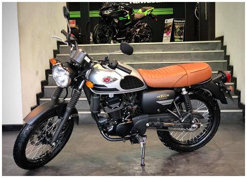 Kawasaki W175 SE 2021 ra mắt, có thêm tùy chọn màu mới