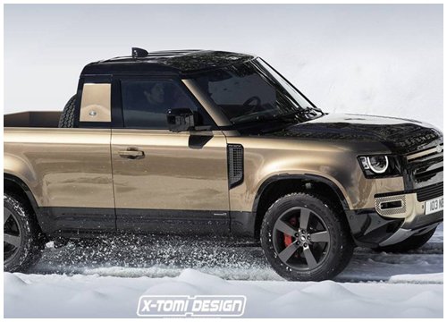 Land Rover Defender sẽ có phiên bản bán tải - Liệu có bước vào vết xe đổ X-Class?