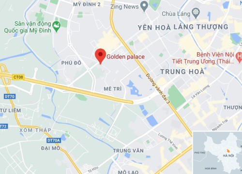 Nam thanh niên tử vong ở chung cư Golden Palace