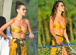 Alessandra Ambrosio diện bikini trễ nải cực quyến rũ