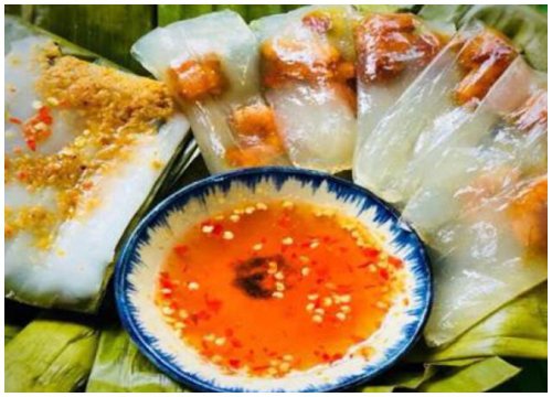 Đậm đà đĩa bánh bột lọc