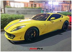 Ferrari 812 Superfast từng của đại gia Hải Phòng 'thay áo' mới, một chi tiết tạo điểm nhấn