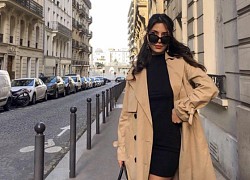 13 cách diện áo trench coat sang trọng của phụ nữ Pháp