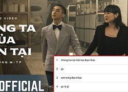 Từ khoá "Chúng Ta Của Hiện Tại đạo nhạc" được tìm kiếm tăng đột biến giữa lùm xùm của Sơn Tùng M-TP