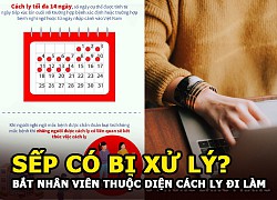 Bắt nhân viên thuộc diện cách ly đi làm, sếp có bị xử lý?