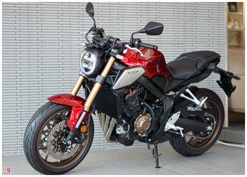 Honda CB650R đời 2021 về đại lý - nhiều nâng cấp, giá không đổi