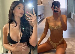 Chị em Jenner khoe body sexy nhưng nổ ra tranh cãi: Kylie được khen hết lời, Kendall liên tục bị tố dùng app bóp eo