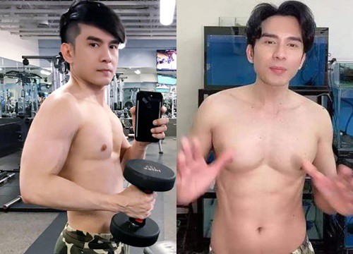 Đan Trường bất ngờ khoe body múi nào ra múi nấy ở độ tuổi 45