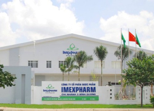 Dược phẩm Imexpharm đặt kế hoạch lãi tăng 14% trong năm 2021