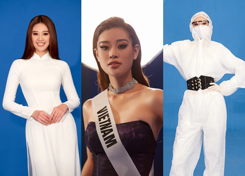 Hoa hậu Khánh Vân hoá thân thành 5 hình tượng khác nhau, tự hào hô vang "Việt Nam" trong hình hiệu "Road To Miss Universe 2020"