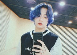 Jungkook "tự xử" để đu trend tóc nhuộm xanh, netizen nhìn vào mà trầm trồ bởi kết quả vượt mong đợi