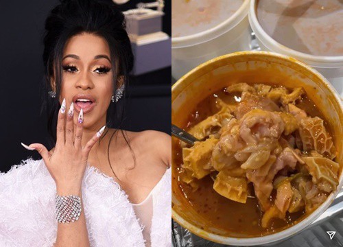 Nghi vấn chị đại Cardi B ăn tô phá lấu Việt "sương sương" mà lọt top trending thế giới, thực hư ra sao?