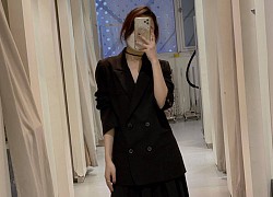 Nhận ra blazer là "chân ái", cô bạn ăn diện mỗi ngày chất như fashionista Hàn, ảnh street style đẹp như tạp chí