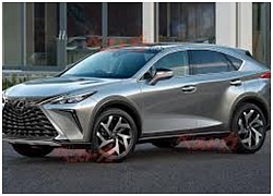 Những hình ảnh đầu tiên của Lexus NX 2022